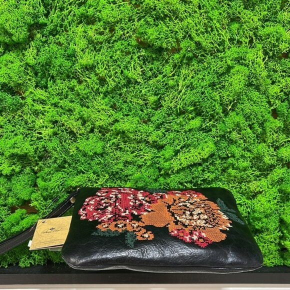 Patricia Nash Cassini Large Leather Wristlet Clutch - Picture 5 of 8